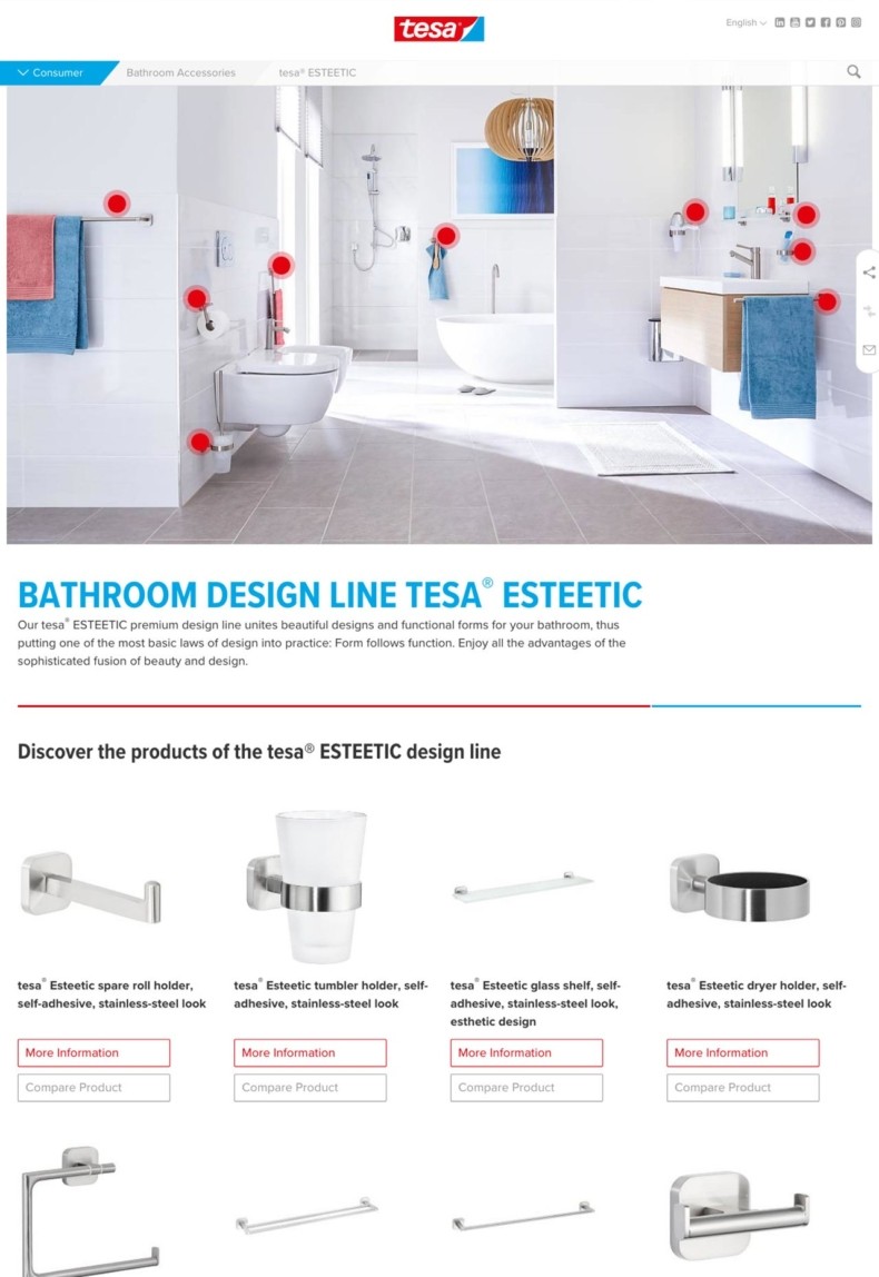 tesa Website