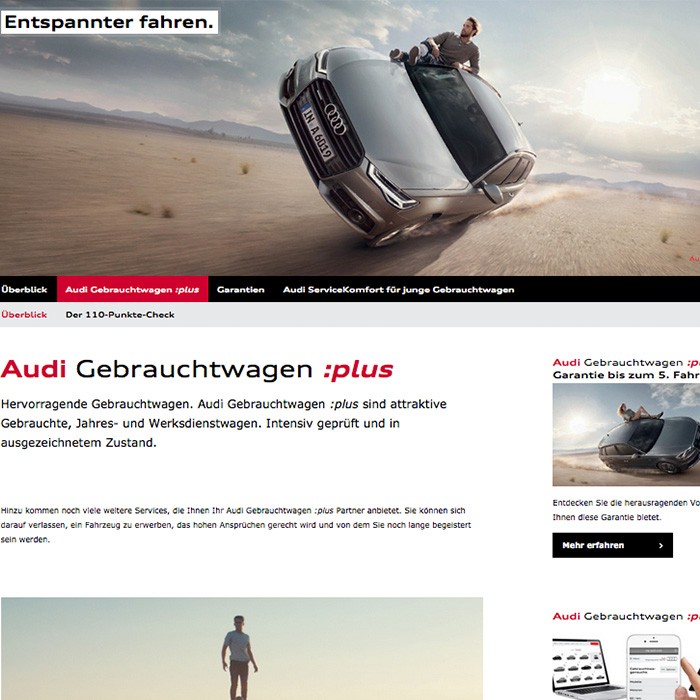 Audi Kundenportale